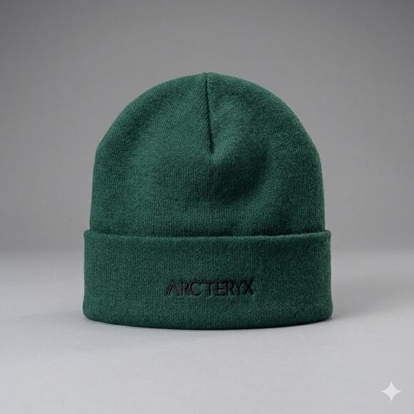 Arc’teryx Word Toque Beanie – Green Ski Snowboard Winter Hat – One Size – New - Picture 4 of 6